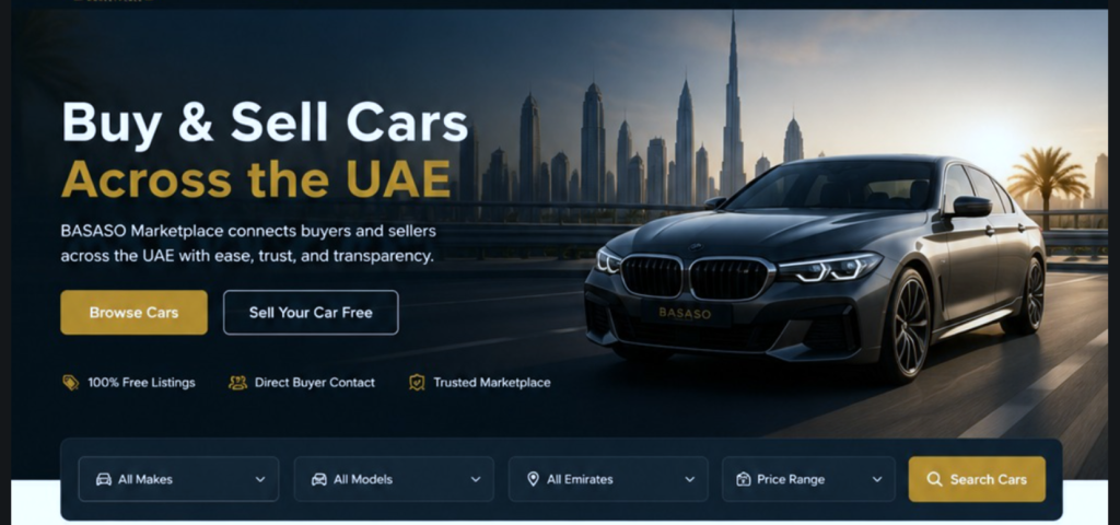 BASASO Marketplace – Free & Trusted Marketplace UAE